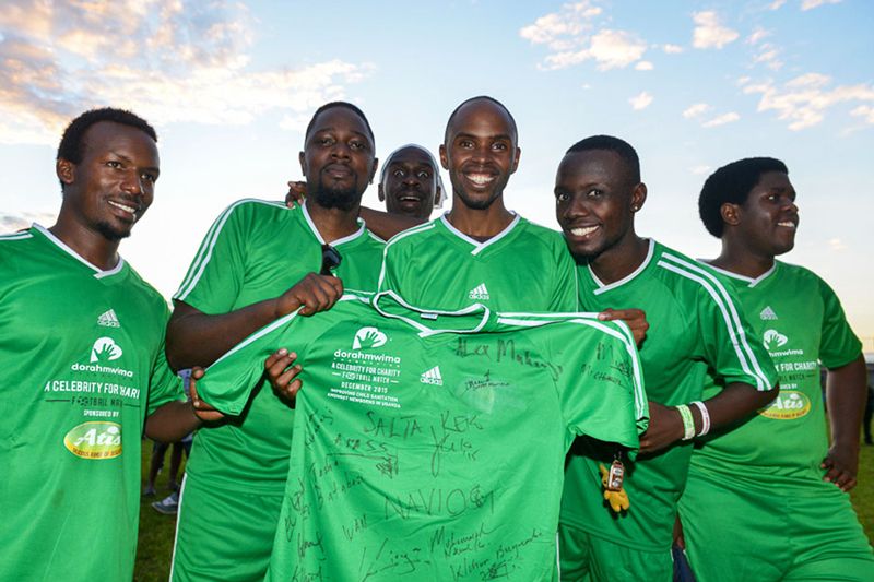 A Celebrity For Charity Football Match